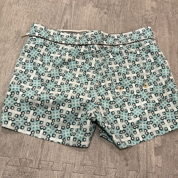 Parke & Ronen Printed Swim Trunks Baithing Suit size 32 - Picture 2 of 4